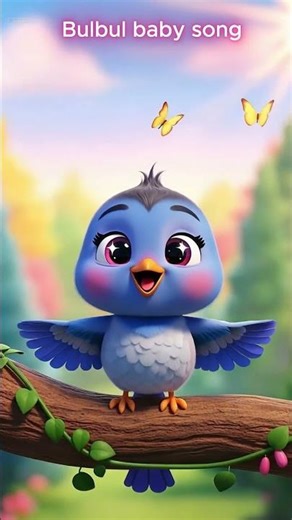Baby Bulbul Bird Song #nurseryrhymes #kidssongsusa #preschoollearning #shorts #babysongs