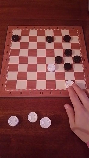Шашечная задача#шашки #русскиешашки #russiancheckers #shashki