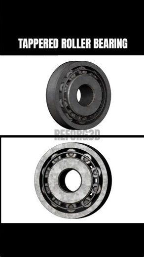 Machine Element: Tapered Roller Bearing #youtubeshorts #solidworks