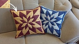 Star Patchwork Pillowcase Tutorial