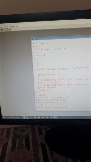 R | Euler project 'Counting sundays' | CodeLearning