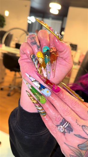 Stunning Unicorn Cat Eyes Nail Art Workshop Details