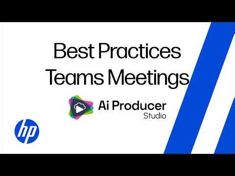 How to Use it in Microsoft Teams Meetings | AI Producer Studio