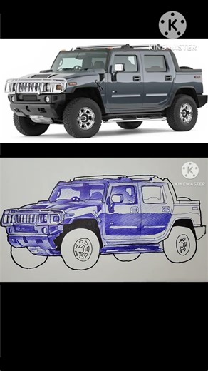 Drawing a Hummer EV #cardrawing #hummer #automobile #drawing #car #art #howtodraw #sketch #tutorial