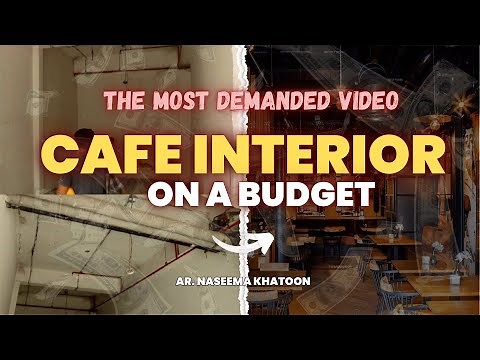 Small Cafe Design on a Budget |Cafe Interior Design |Budget Friendly Interior Design Ideas