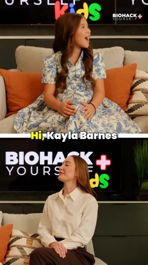 Biohackyourselfalerts on Instagram: "🎬 “sHEALed Kids x Kayla Barnes-Lentz: Biohacking for Women!” 💖🧬 On set with sHEALed Kids, @lovelalalolli brought her warmth and sparkle to longevity expert @kaylabarnes, for a fun and insightful chat about female biohacking and the science of staying young and strong. 🌟 Love Lolli: “Hi, Kayla Barnes! It’s so nice to meet you.” 💬 Kayla Barnes: “It’s such a pleasure to meet you too, honey.” 💬 Love Lolli: “So I heard you’re like a free biographer — you do 