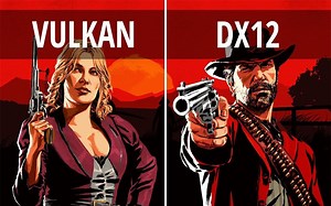 《荒野大镖客：救赎2》PC版性能测试对比 DX12 vs Vulkan RTX 2080   R7 1800X 1080P 60帧视频