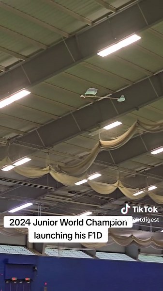 2024 Junior World Champion Indoor Free Flight Competition at Kent State
