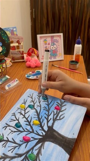 Pista shell birds tree #diy #homedecore #craftyhome #treanding #viralshorts #tree #pistashellart