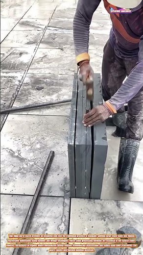 The Art of Hand-Splitting Dimensional Stone in Processing Facilities