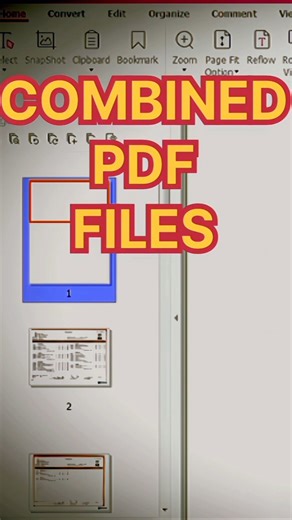 How To Merge Pdf Files | PDF Files Easy To Merge #pdf #pdffiles #pdfmaker #viral #diy #merge #shorts