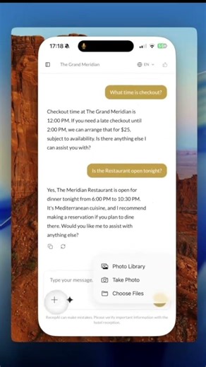 AI Receptionist for Hotels. Ask her Anything. 37 Languages. 3 Seconds. 24/7.