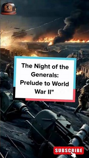 The Night of the Generals: Prelude to World War II