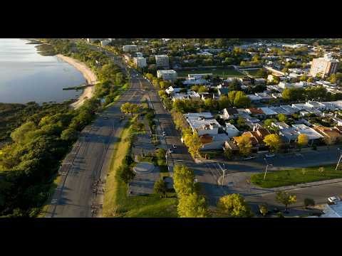 Video aéreo VESPERTINO en un recorrido de 14Km sin cortes en Colonia del Sacramento (Ver1)M3 18360 6