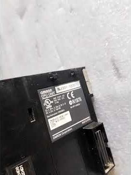 NJ301-1200 Omron NJ-Series CPU | Available on IndiaMART