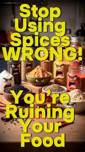 Stop Using Spices WRONG! You’re Ruining Your Food! #wellnesstips