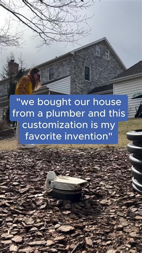 “This hands-free sewer pipe cover ensures dog waste is disposed of exactly where it belongs. Genius” Thanks for sharing @staceysaid | Family Handyman