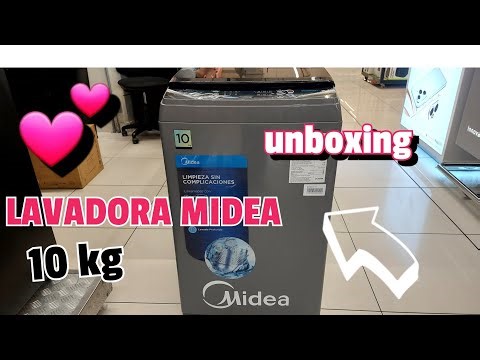 Unboxing my Midea 10kg washing machine