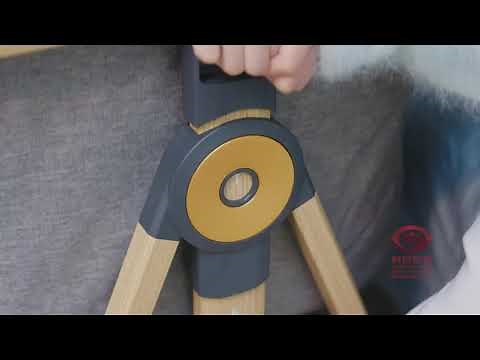 HZDMJ 新型ベビーベッド コンパクトで折畳可能 持ち運びしやすい添い寝ベッド 揺りかごに変身可能