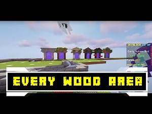 How To Get To Every Wood Area (Hypixel Skyblock)