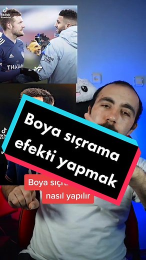 Boya sıçrama efekti nasıl yapılır bunu anlattım #capcut #inkoverlay #cakirmuhammetali #keşfet #diy #mobile