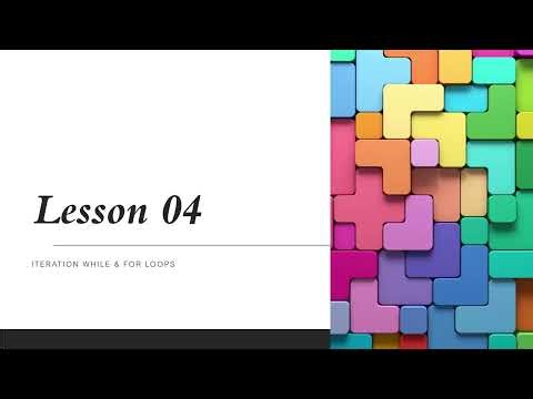 Python Basics Series - Lesson 4