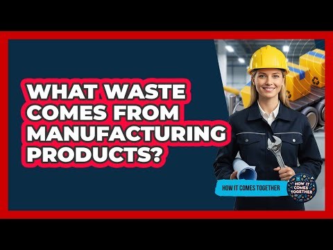 What Waste Comes From Manufacturing Products?