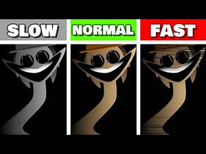 Sprunki Phase 4 NEW Swapped | Slow VS Normal VS Fast (NEW MOD)