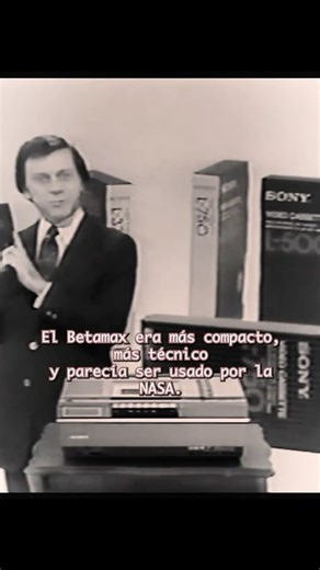 Beta vs VHS: the one that was in Pryca won