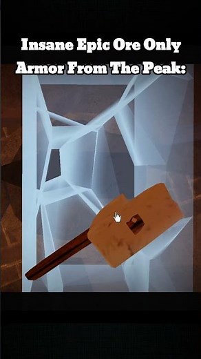 Insane Epic Ore Only Armor #roblox #theforge