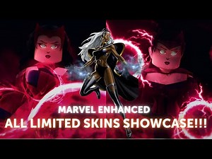 ALL LIMITEDS SKIN SHOWCASE (MARVEL ENHANCED)
