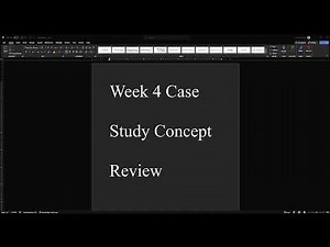 HCAS 143 Week 4 Case Study Review