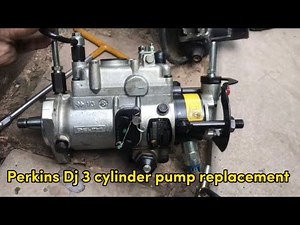 How to install Perkins 1103 DJ 3 cylinder fuel pump #Perkins1103 #PerkinsDj #Delphi |Genset Tech