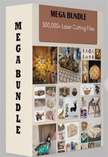 Laser Cut File Bundle: 300,000  Craft Templates (digital Download) - Etsy