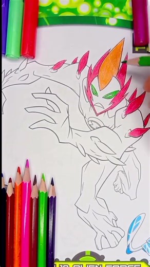 Coloring Chromastone! Relax Drawing!#drawing #art #coloring #relaxdrawing #easydrawing #shorts