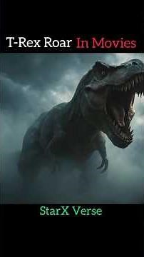 Real Sound Of T-Rex | How Actually T-Rex Roars |