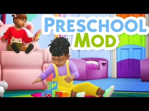 PRESCHOOL FOR TODDLERS! | THE SIMS 4 // MOD REVIEW