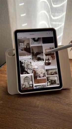 Favorite Tablet Case 🤍 Magnetic IPad Case, Amazon Tech Finds #amazonmusthaves