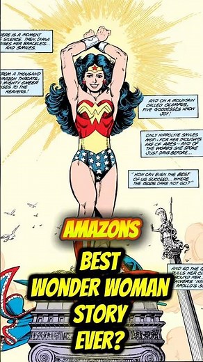Wonder Woman's Origin is Absolutely Insane #comics #dccomics #viral