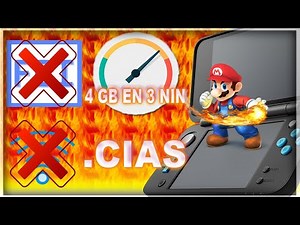 Instalar juegos .cia en N3DS/N2DS sin FBI/sin wifi/Varios de 1 vez y sin doble espacio/Anonyku 2020
