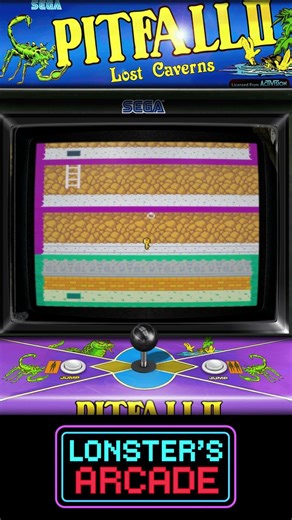 Pitfall II's Exploration Mechanic Was 40 Years Ahead #ArcadePlatformer #Gaming