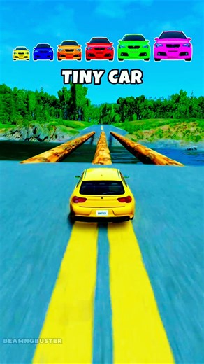 Small vs Big Car Challenge 🚗💥 #car #challenge #magic #shortsfeed