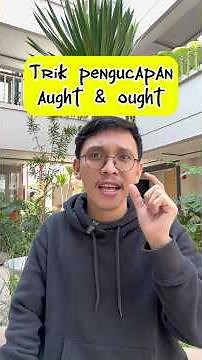 Tricks for pronouncing aught and ought in English #english #learning #education #learn english