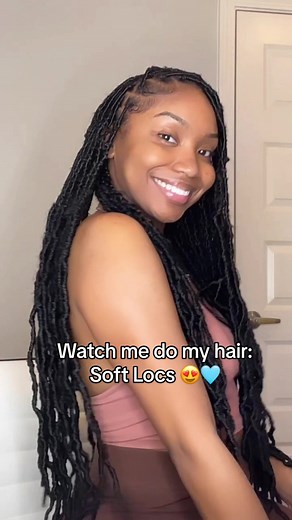 Soft Locs Hairstyle Tutorial: Watch me do my hair