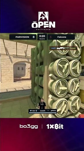 zweih goes massive and finishes the round with a quad kill #bo3 #blast #rotterdam #cs2