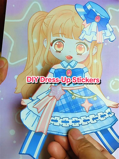 Creative DIY Dress-Up Stickers for Kids