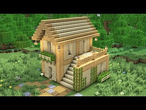 Minecraft: How To Build A Birch House | Tutorial🏠