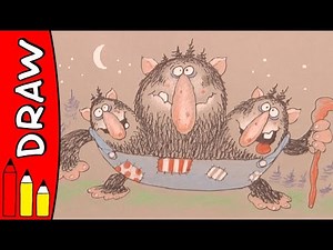 How To Draw A Troll | Art Ideas For Kids | Øistein Kristiansen