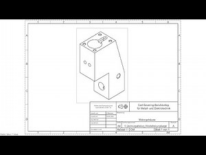 16 Zeichnungsableitung | CAD SIEMENS NX