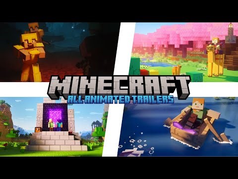 Minecraft Trailer Compilation (2019–2026) | All Update Trailers